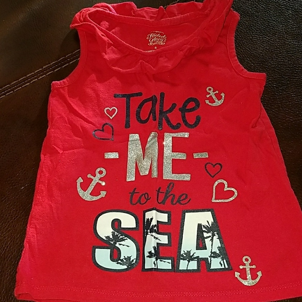 🌺Little girl summer shirt.🌺 5 for $20